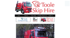 Desktop Screenshot of otooleskiphire.ie